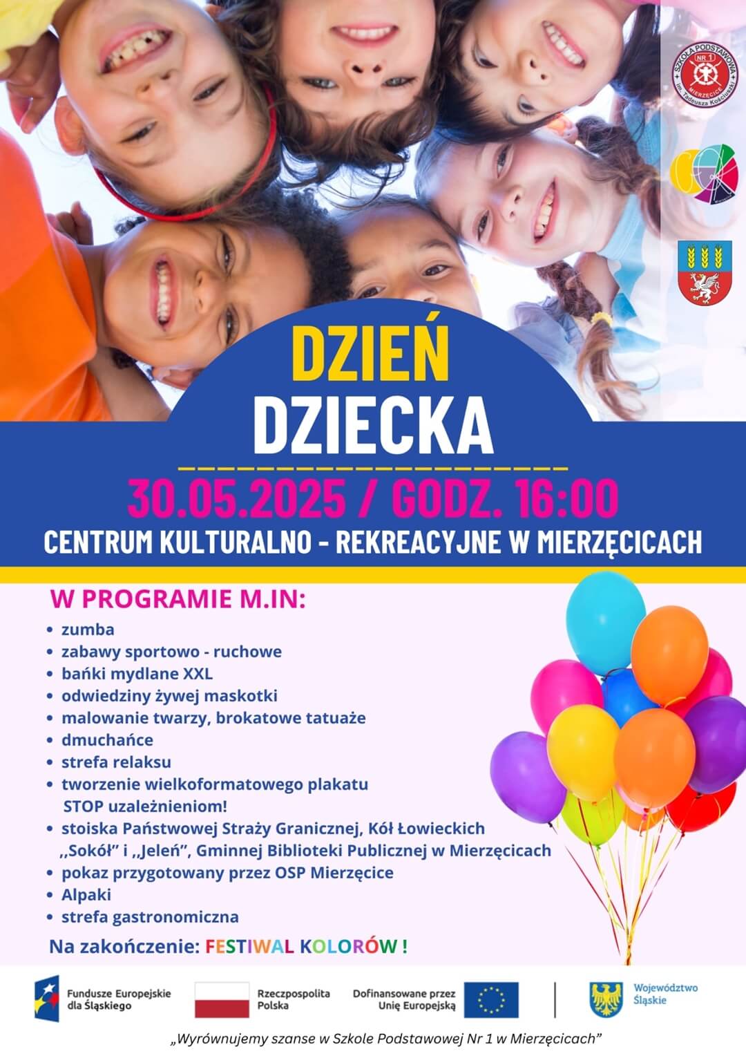1 Dzień Dziecka w Mierzęcicach – zapraszamy do wspólnej zabawy!