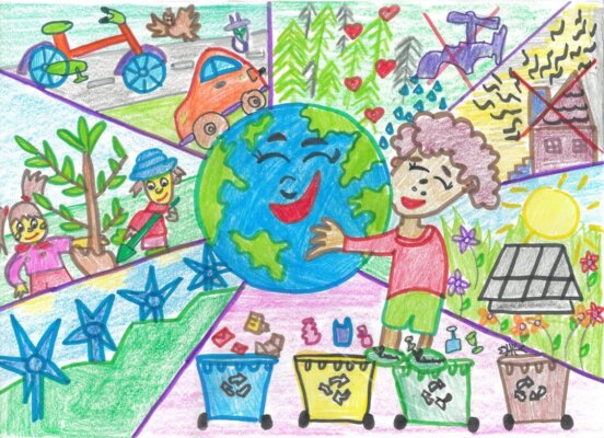 6-552x400 Gminny Konkurs Plastyczny pt. „Czyste powietrze, zdrowa woda, tego chce człowiek i cała przyroda” rozstrzygnięty!