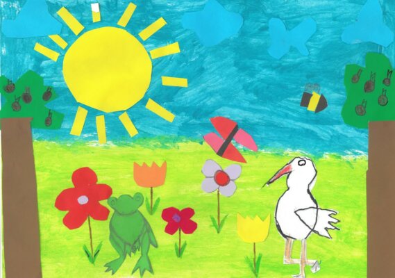 agata-lorens-569x400 Gminny Konkurs Plastyczny pt. Kolory budzącej się wiosny rozstrzygnięty!