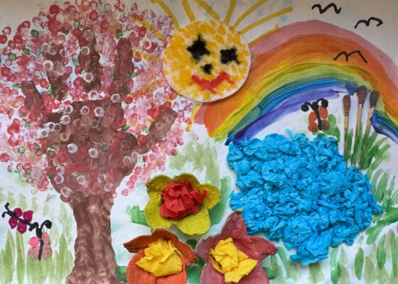 lucja-pieprzyk-560x400 Gminny Konkurs Plastyczny pt. Kolory budzącej się wiosny rozstrzygnięty!