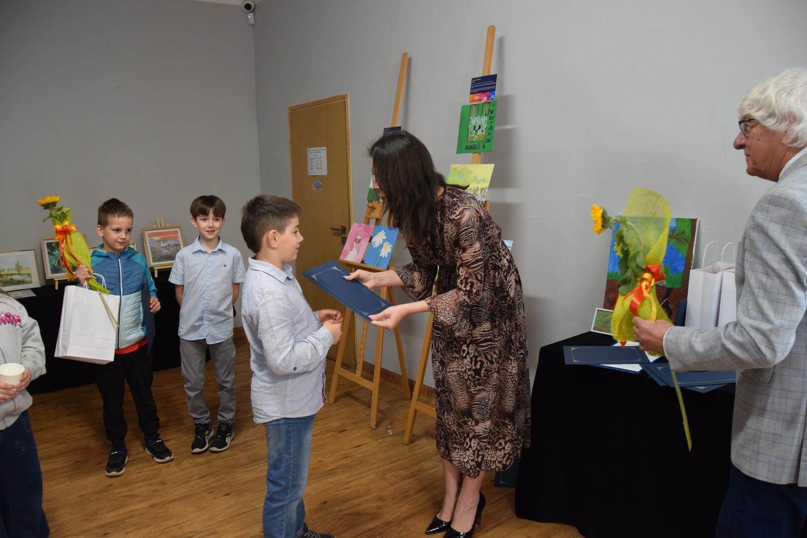 9 Wernisaż prac malarskich